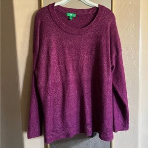 Women’s Dip Maroon Sweater Size XL